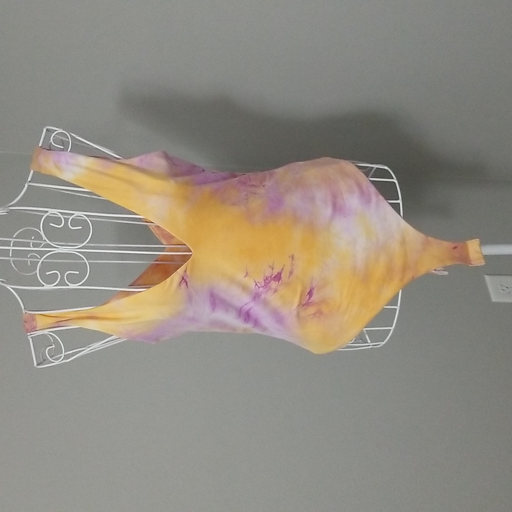 Lulu's tie dye bodysuit size medium